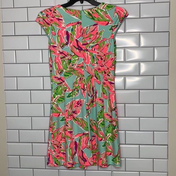 Lilly Pulitzer Flare Dress Size Small Floral - Picture 5 of 5